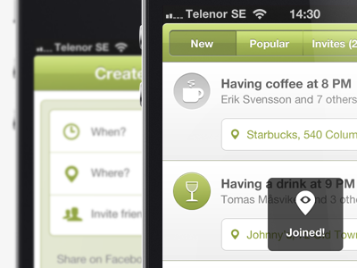 Zeeyaa.Com Teaser app button green gui iphone menu pin retina tabs