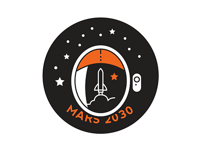 Mars 2030 astronaut mars rocket