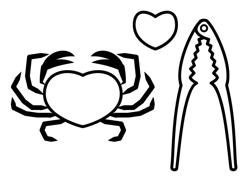 Valentine's Day is for food crab cracker food gif icon love valentine vday