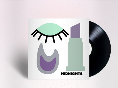 Midnights - Taylor Swift (Redesign) album cover music rebound redesign
