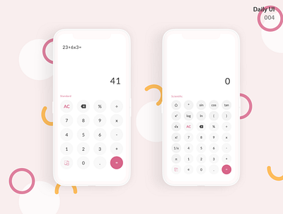 Calculator_DailyUI 004 004 calculator dailyui dailyuichallenge illustration ui