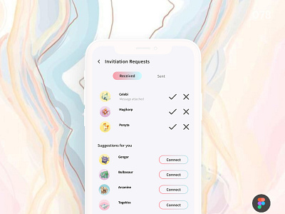 Pending Invitation_Daily UI 078 078 dailyui dailyui 078 dailyuichallenge invitiation pending invitation social media