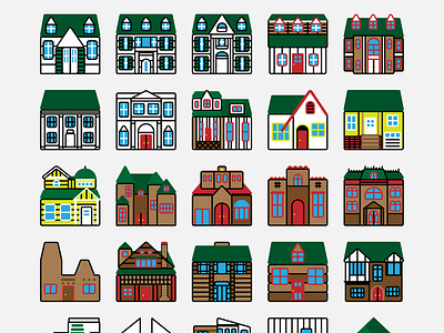 House Exterior Icons