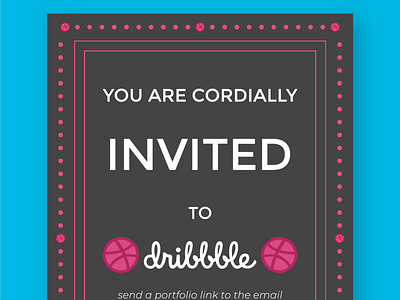 Dribbble Invites