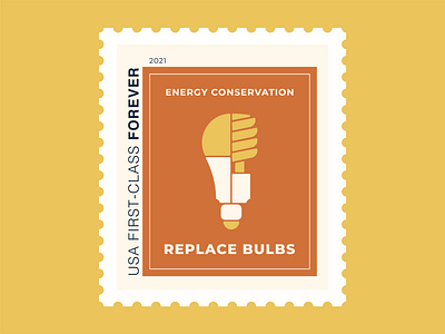 Energy Conservation postage stamps