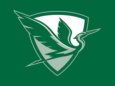 William Smith Herons bird branding branding design college design heron icon illustration illustrator logo mascot sports vector