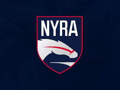 Nyra Masterbrand Logo derby horse racing logo logo design masterbrand sports