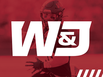 Washington & Jefferson College Athletics Identity athletics football logo design sports logo university