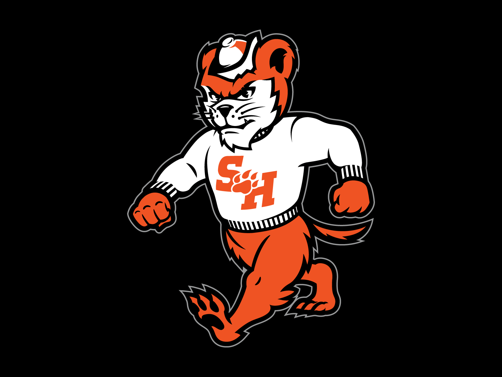Sam Houston State University Mascot Identity By BCABASSA On Dribbble