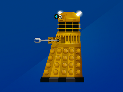 Dr.Who Dalek alien bbc dalek doctor who dr. who illustrator machine