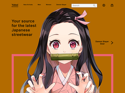 Yabai Website and Mobile App Landing Page