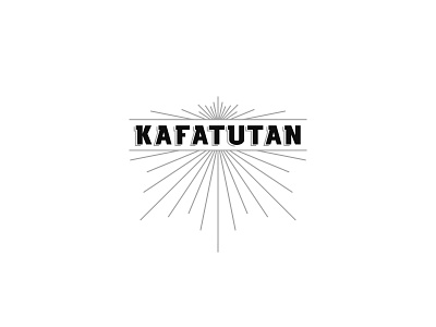 KAFATUTAN design kafatutan logo typo