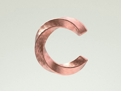 C is for Cris! 3d abstract c4d crislabno design logo loop motion design render