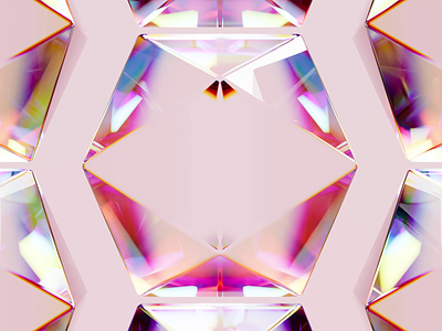 PRISMATIC #001 3d crislabno crystals design illustration motion graphics prism render visual