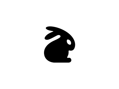 Rabbit crislabno logo mark rabbit