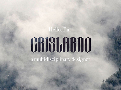 CRISLABNO // new personal branding calligraphy crislabno id logo logotype typography