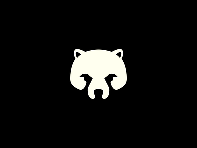 Don't mess with the bear! bear crislabno negative space