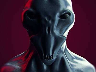 Alien sculpt alien crislabno sculpture