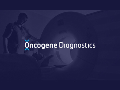 Oncogene Diagnostics crislabno design logo typography