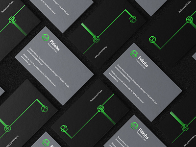 Pitlabs // business cards bc businesscards logo mark typography