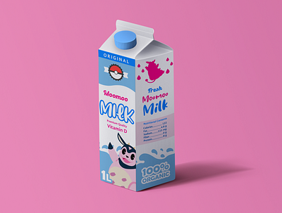 Moomoo Milk Pokémon Fanart artist artwork branding design design art drawing illustration illustration art illustrator vector