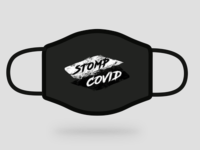 Design For Good Face Mask Challenge abstract angles black and white covid covid 19 face mask challenge mockup product rebound rebounds typography
