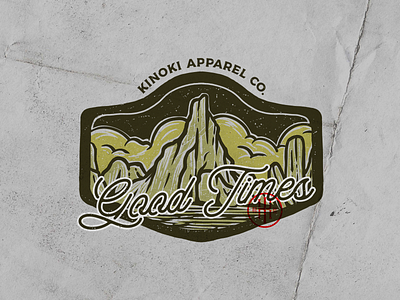 Good Times - Vintage Badge Illustration Logo