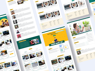 E-learning Platform Website Design