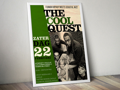 Soulclap Poster for The Cool Quest design graphic design poster