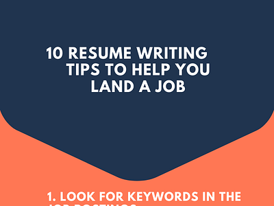 10 resume writing tips to help you land a job