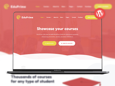 EduPrime - Education & LMS WordPress Theme course ecommerce education educational learning management system lms modeltheme online courses school student theme university wordpress development wordpress lms