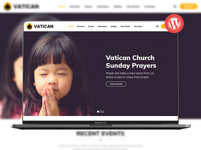 Vatican - Church WordPress Theme church church design church site church template church website church wordpress donation donations gallery ministries modeltheme mosque pastor sermons theme themeforest wordpress development