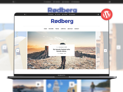 Rodberg - Travel Blog WordPress Theme blog wordpress blogger blogger theme gallery gutenberg gutenberg wordpress theme lifestyle magazine personal photography theme gutenberg travel travel blog travel theme