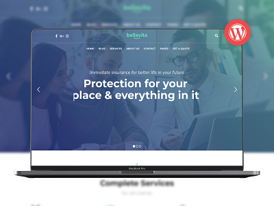 Bellavita - Insurance & Finance WordPress Theme