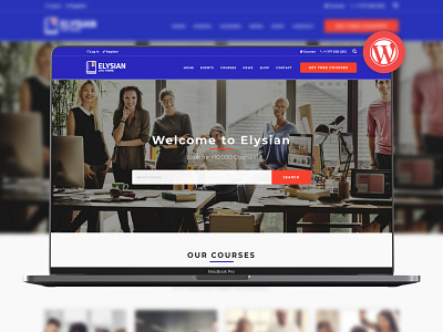 Elysian - WordPress School Theme + LMS