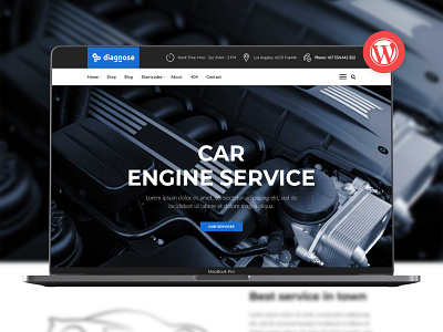 Diagnose - Auto Repair | Mechanic | Workshop WordPress Theme