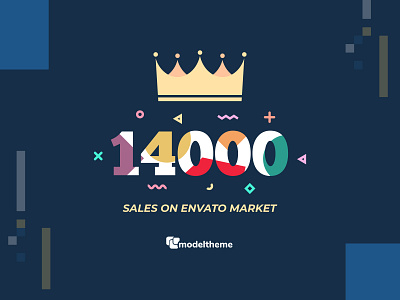 14k Sales on Envato Marketplace