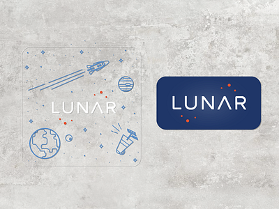 lunar stickers