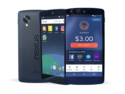 nexus mockups