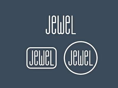 jewel logo exploration branding jewel logo monoline type