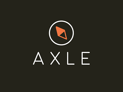 axle logo logo minimal monoline transportation