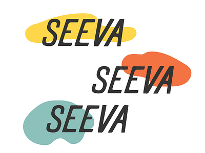 Seeva Directions automotive blobject colorful logos new school seeva typography