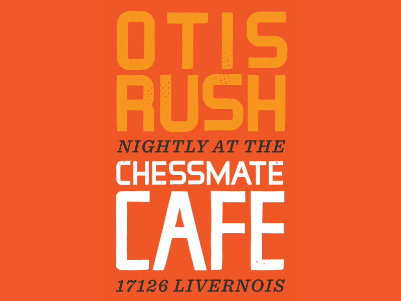 Chessmate Typeface Test historical 60s poster font typeface detroit typography