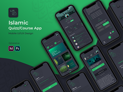 Islamic Quizz-Course App UI/UX