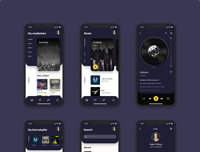 Mobile App IOS app design ui ux web