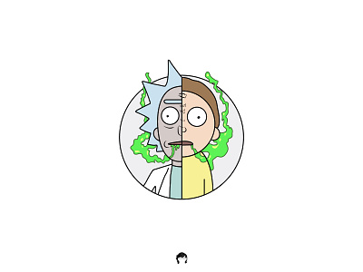 Rick and Morty Illustration