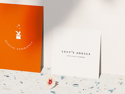 Lucy's Angels brand collateral