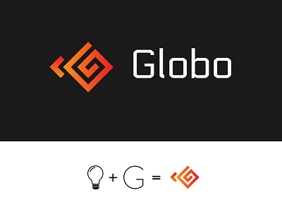Logo redesign - austrian lighting factory " Globo" branding design identity design illustration logo ui vector web