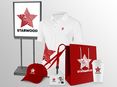 Logo Starwood branding design drawing identity identity design illustration illustrator logo photoshop ui vector web