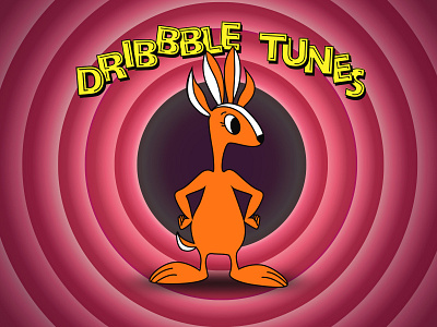 Looney tunes dribbble rabbit for NVDIA playoff cartoon character debut design dribbble illustration logo playoff rabbit rebout vector